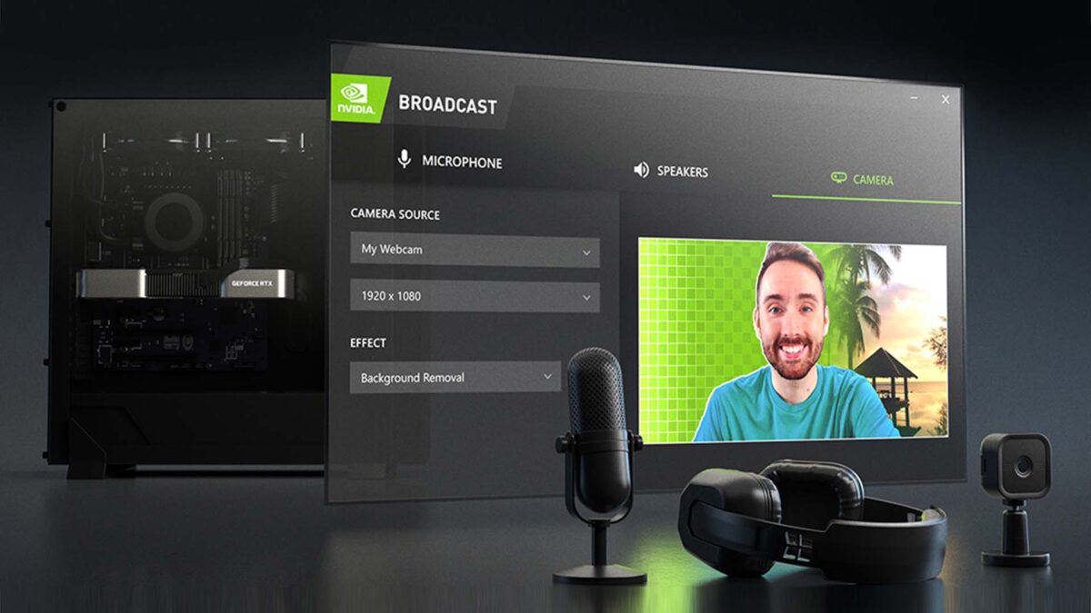 Nvidia Broadcast Artık Daha fazla Kamera Destekliyor ve Daha Az VRAM Kullanıyor