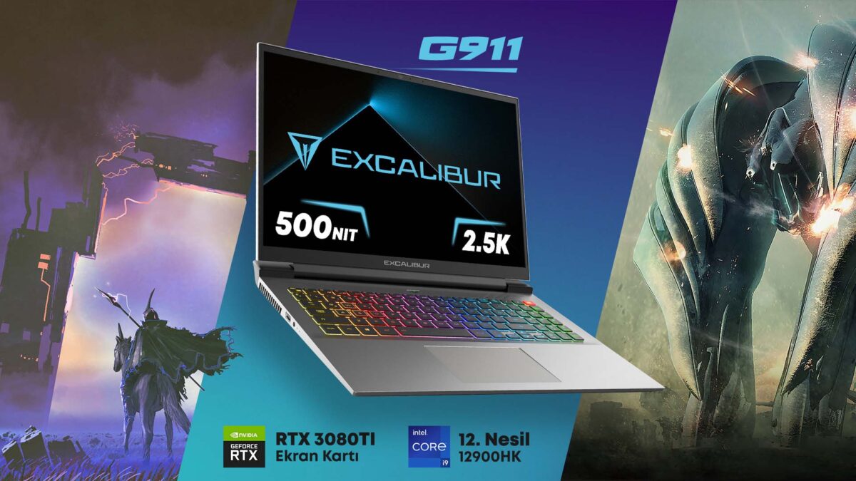 Türkiye’nin i9 işlemcili ilk laptobu Casper Excalibur G911 satışa çıktı!