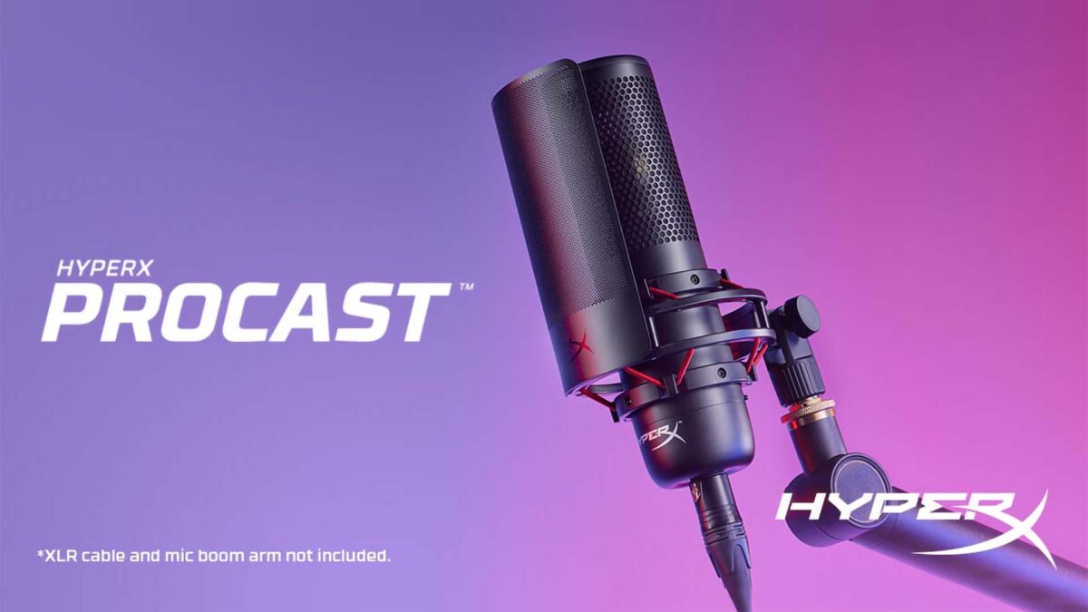 HyperX, yeni profesyonel kayıt mikrofonu  ProCast XLR modelini duyurdu