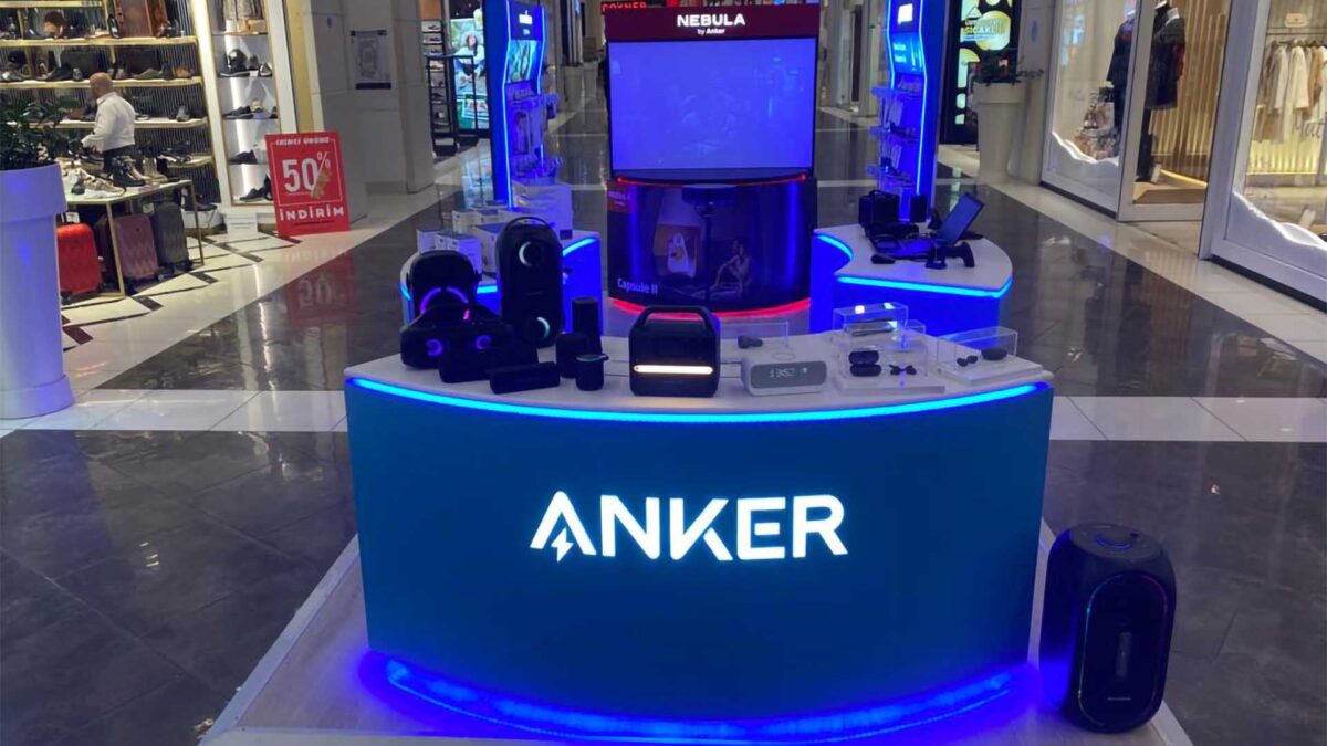 Anker, Türkiye’de Kiosk konseptiyle ilk kez Akasya AVM’de