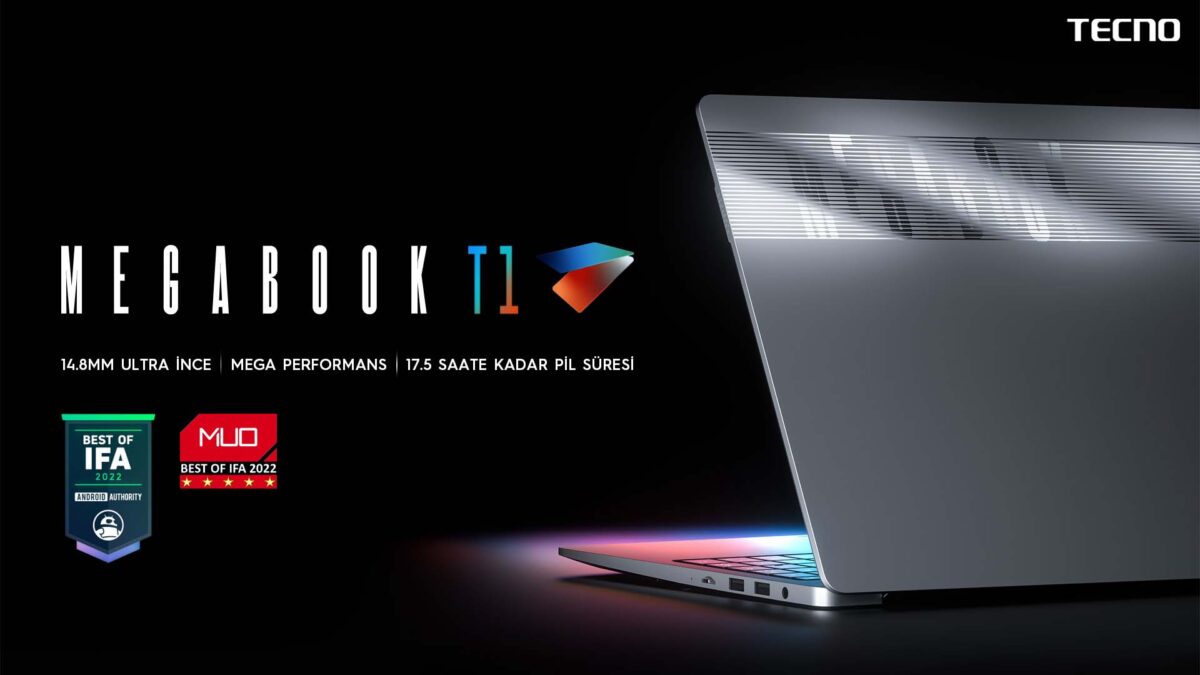 TECNO dizüstü bilgisayarı Megabook T1 Teknosa mağazalarına özel olarak satışa sunuldu!