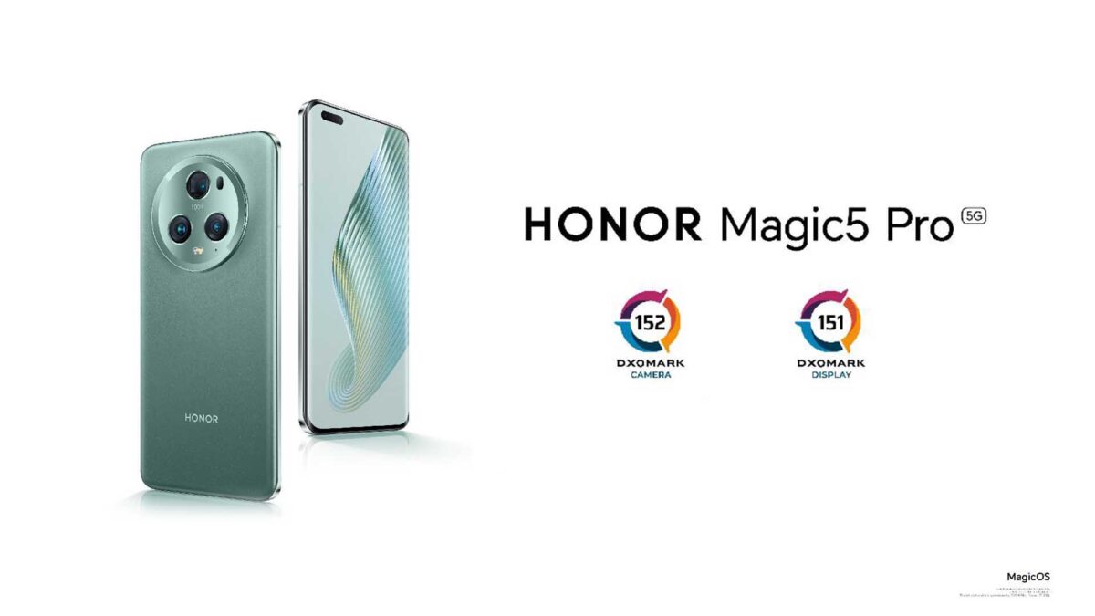 HONOR Magic5 Pro DXOMARK kamera ve ekran testlerinde zirvenin sahibi oldu