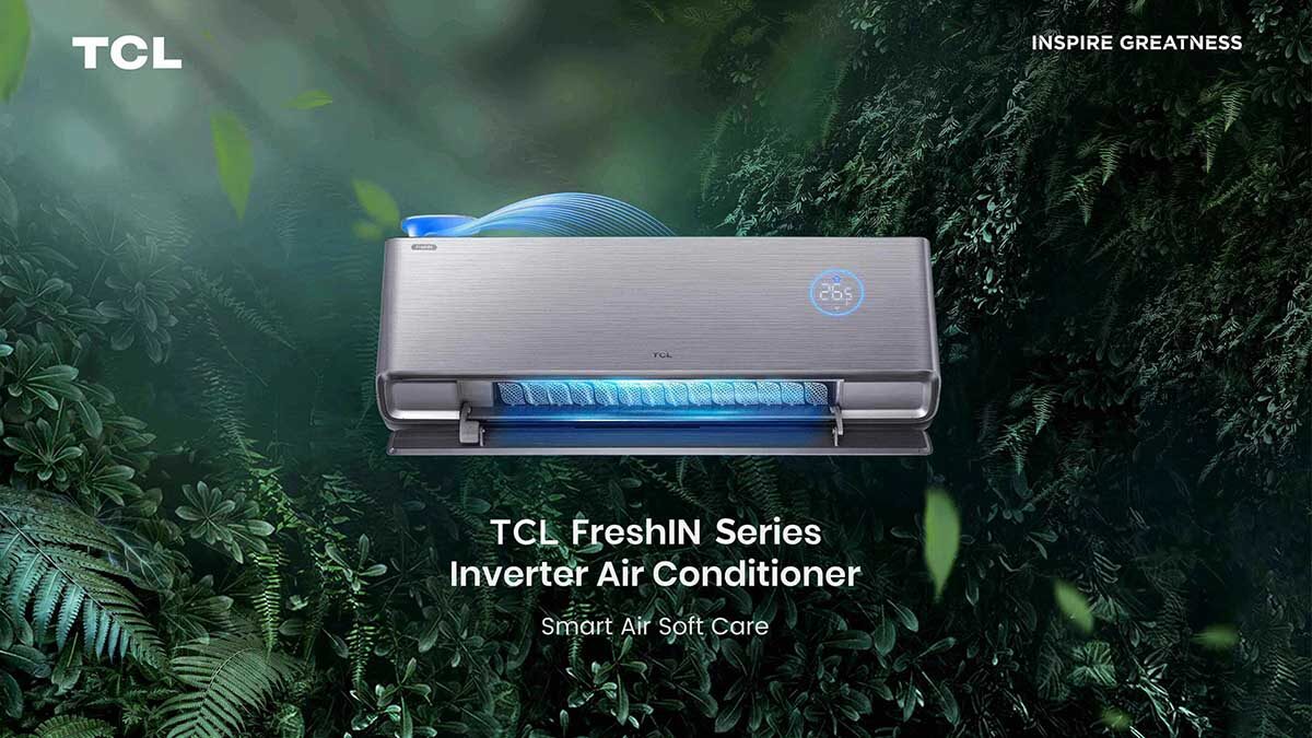 TCL’in tescilli FreshIN+ temiz hava sistemine sahip akıllı klimaları da Bilkom güvencesiyle satışta!