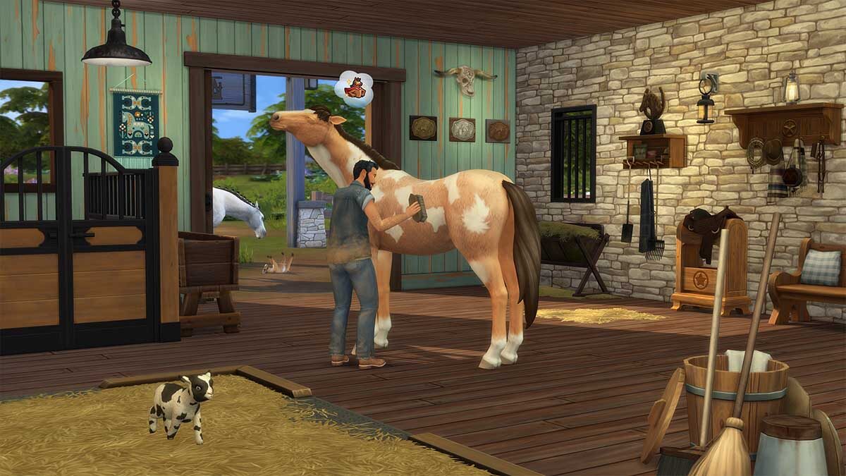 The Sims 4’ün Horse Ranch genişleme paketi tüm platformlar için yayınlandı.