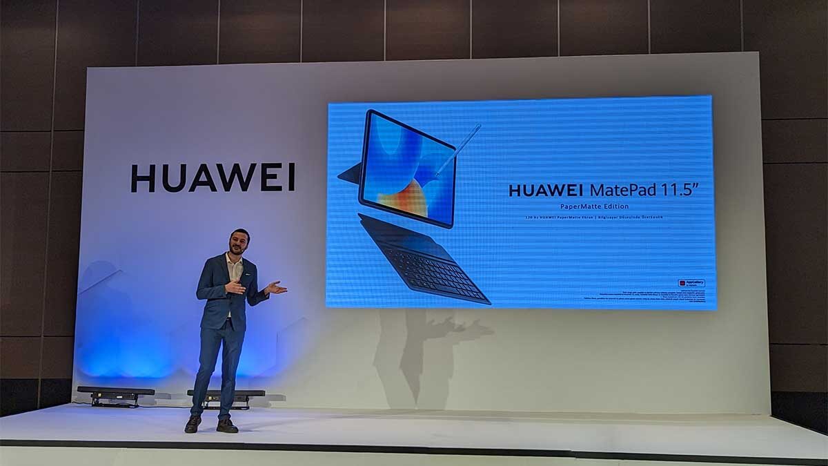Huawei MatePad 11.5 PaperMatte Edition Çin’den sonra ilk kez Türkiye’de satışta!