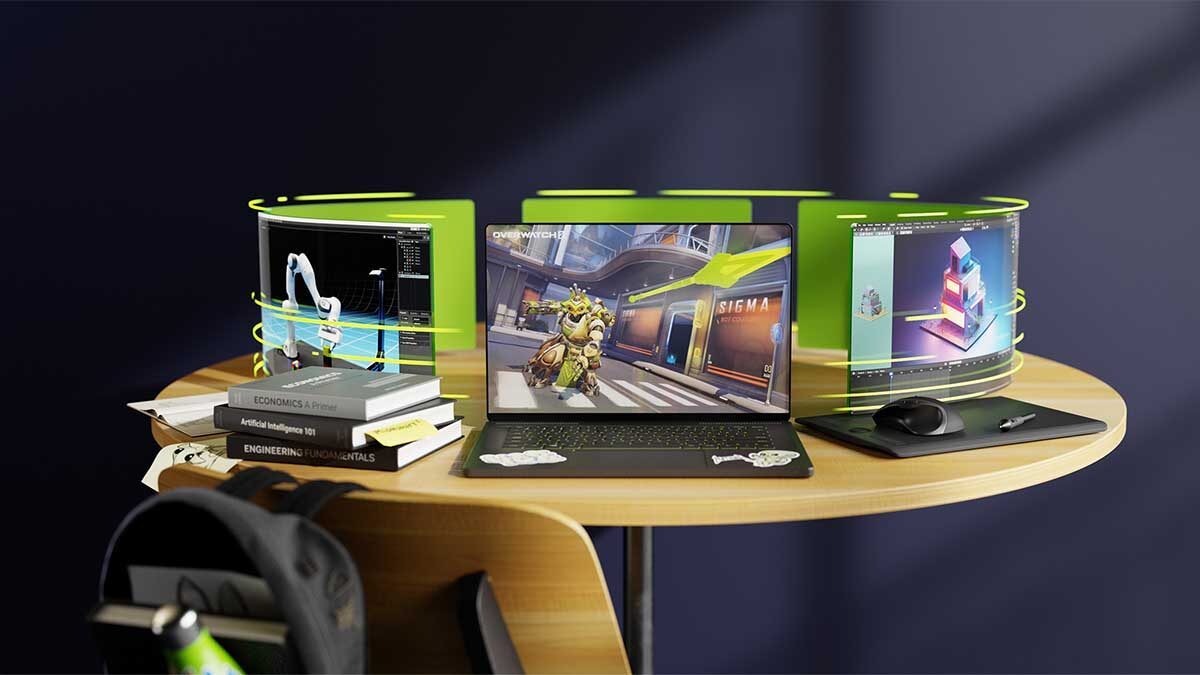 NVIDIA GeForce RTX40 serisi dizüstü bilgisayarlarla yapay zekayı öğrenmenin bir parçası haline dönüştürün!