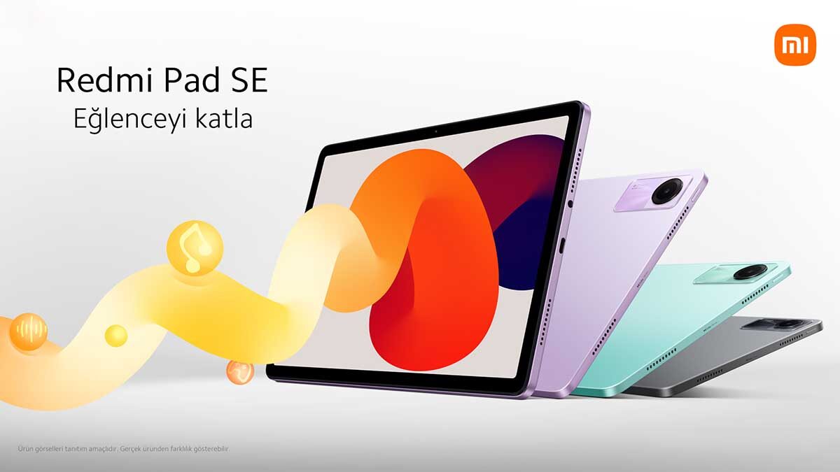 Xiaomi’nin yeni tableti Redmi Pad SE Türkiye’de satışta