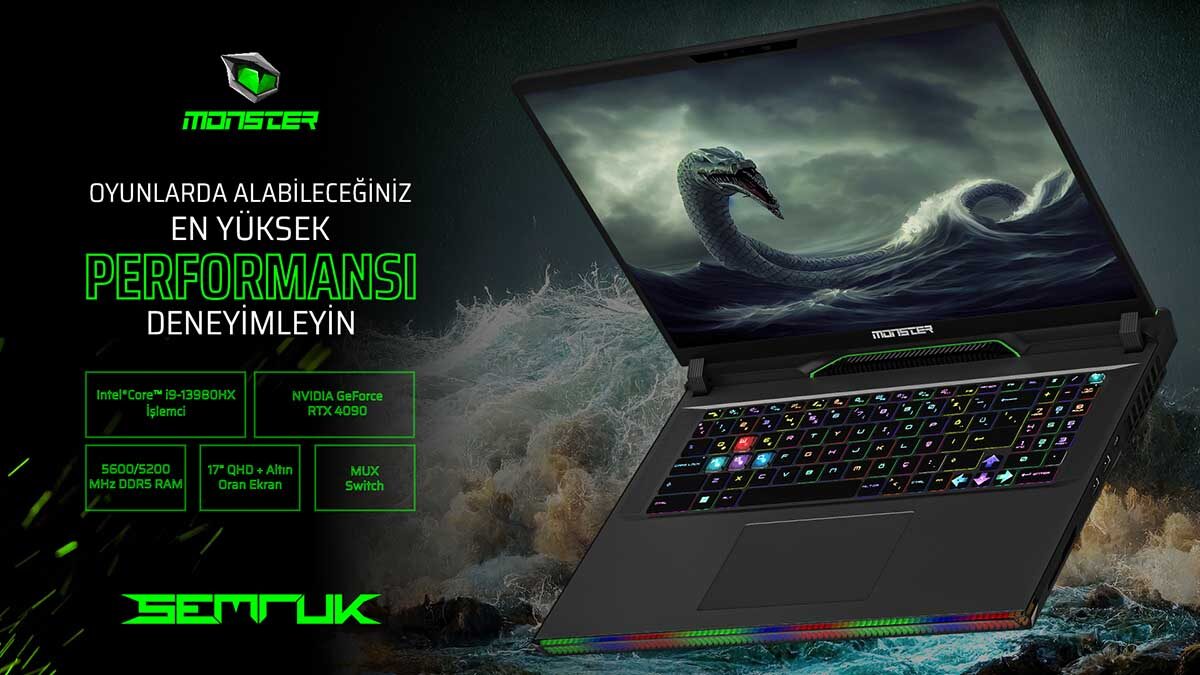 Monster Notebook, Semruk serisinin yeni canavarlarını satışa sundu