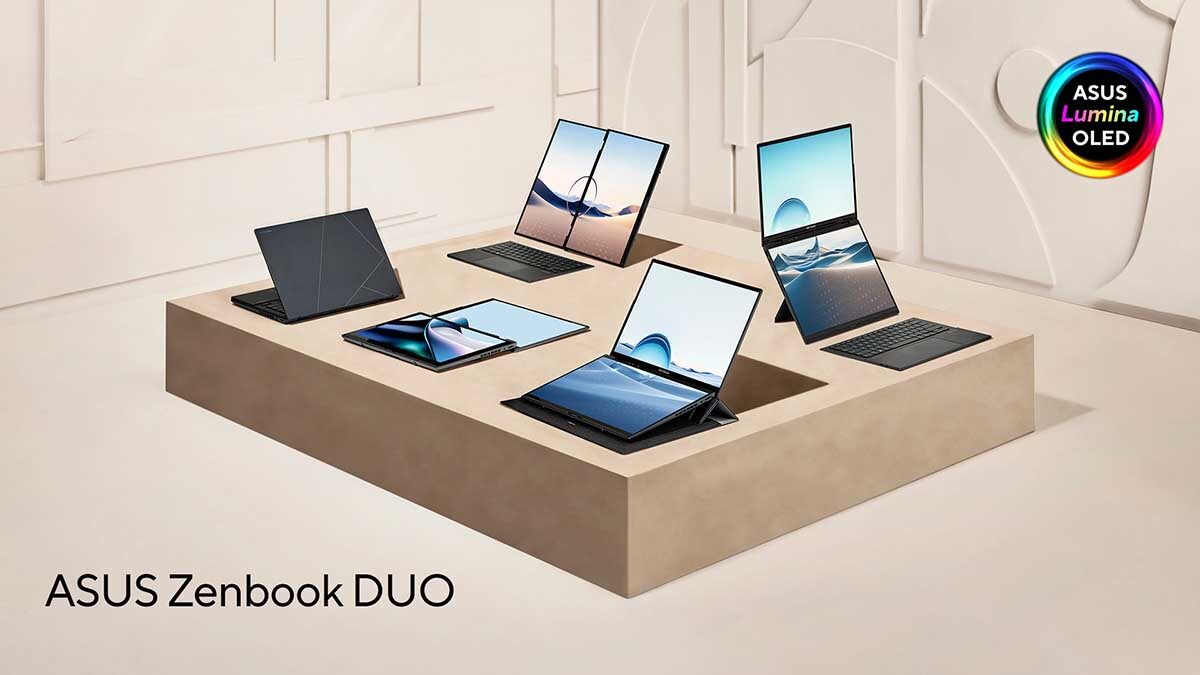 ASUS, dünyanın ilk 14″ çift ekranlı oLED dizüstü bilgisayarı Zenbook DUO’yu tanıttı