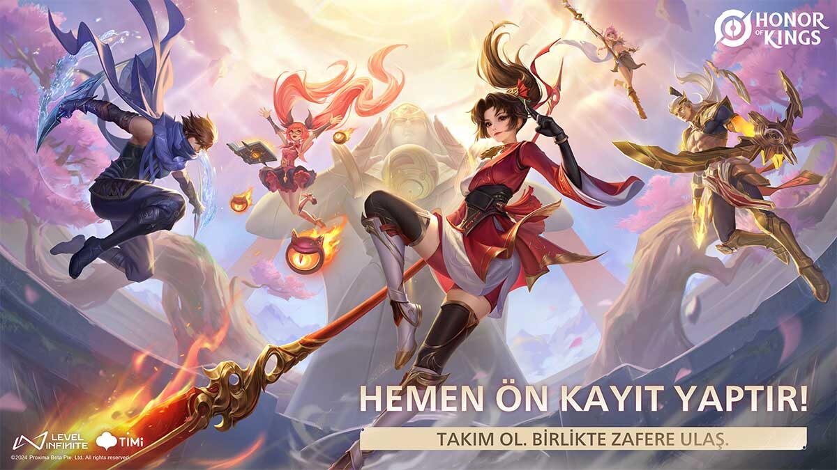 Dünyanın en çok oynanan mobil MOBA oyunu, Honor of Kings yakında Türkiye’ye geliyor!