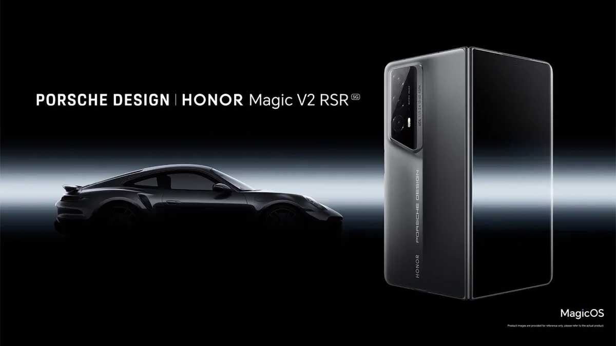 Porsche Design Honor Magic V2 RSR katlanabilir telefon dünyasında sınırları zorluyor
