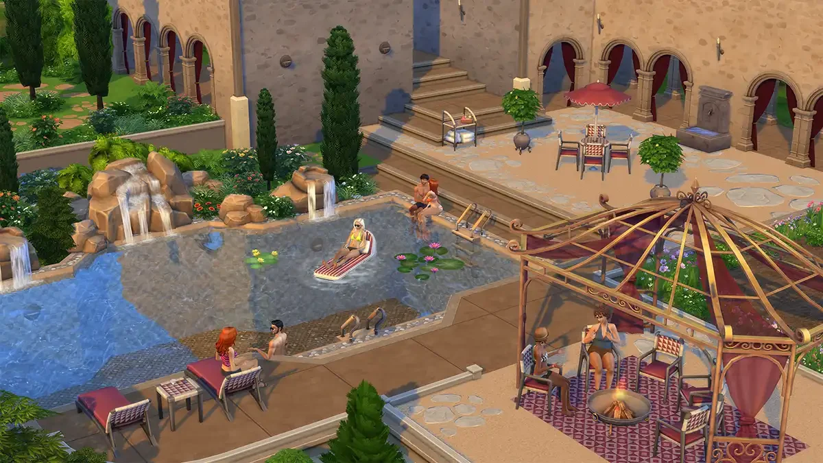 The Sims 4’ün en yeni kitleri, Riviera Retreat ve Cozy Bistro tanıtıldı