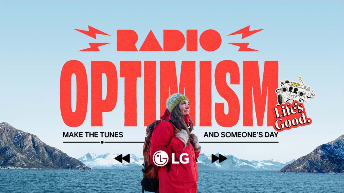 LG, “Radio Optimism” Kampanyasıyla Dijital Dünyaya İyimserlik Taşıyor