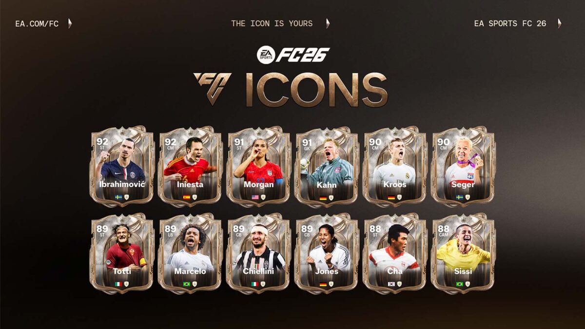 EA SPORTS FC 26’nın Yeni İKON’LARI Açıklandı!