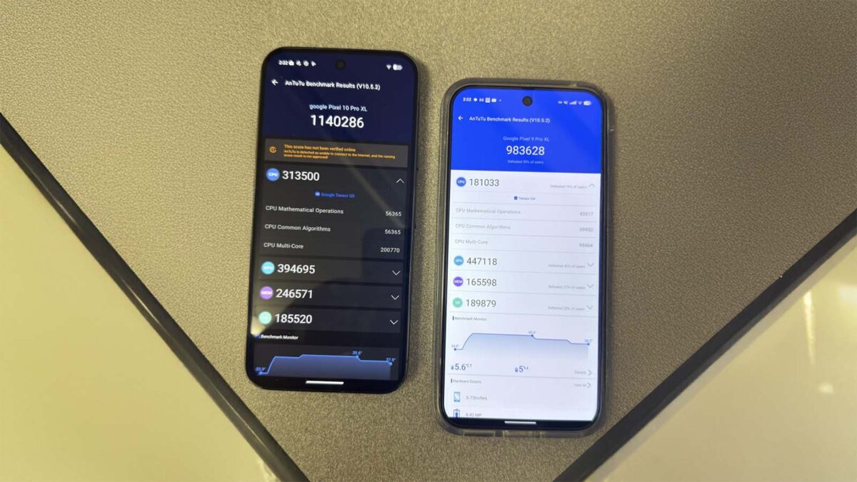 Google Pixel 10 Pro XL’in AnTuTu skorları sızdırıldı