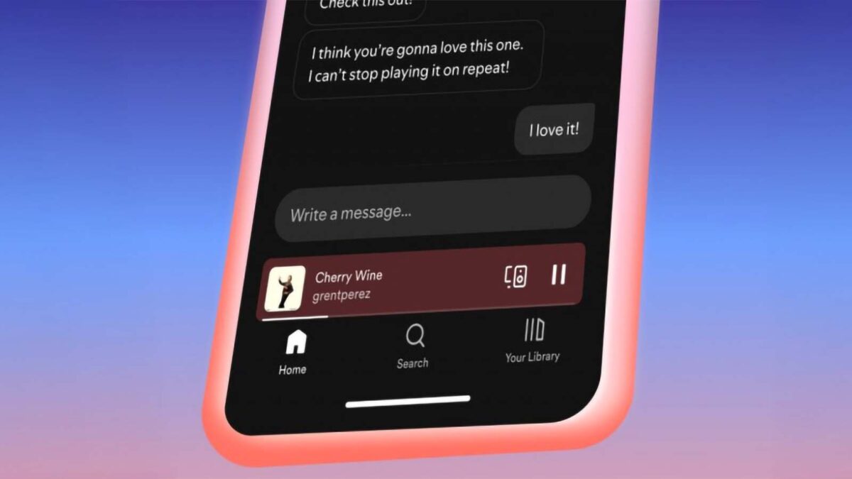 Spotify’a Mesajlaşma Özelliği Geldi
