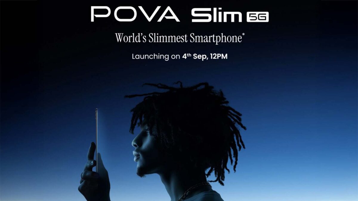 Tecno Pova Slim 5G, 4 Eylül’de Tanıtılıyor