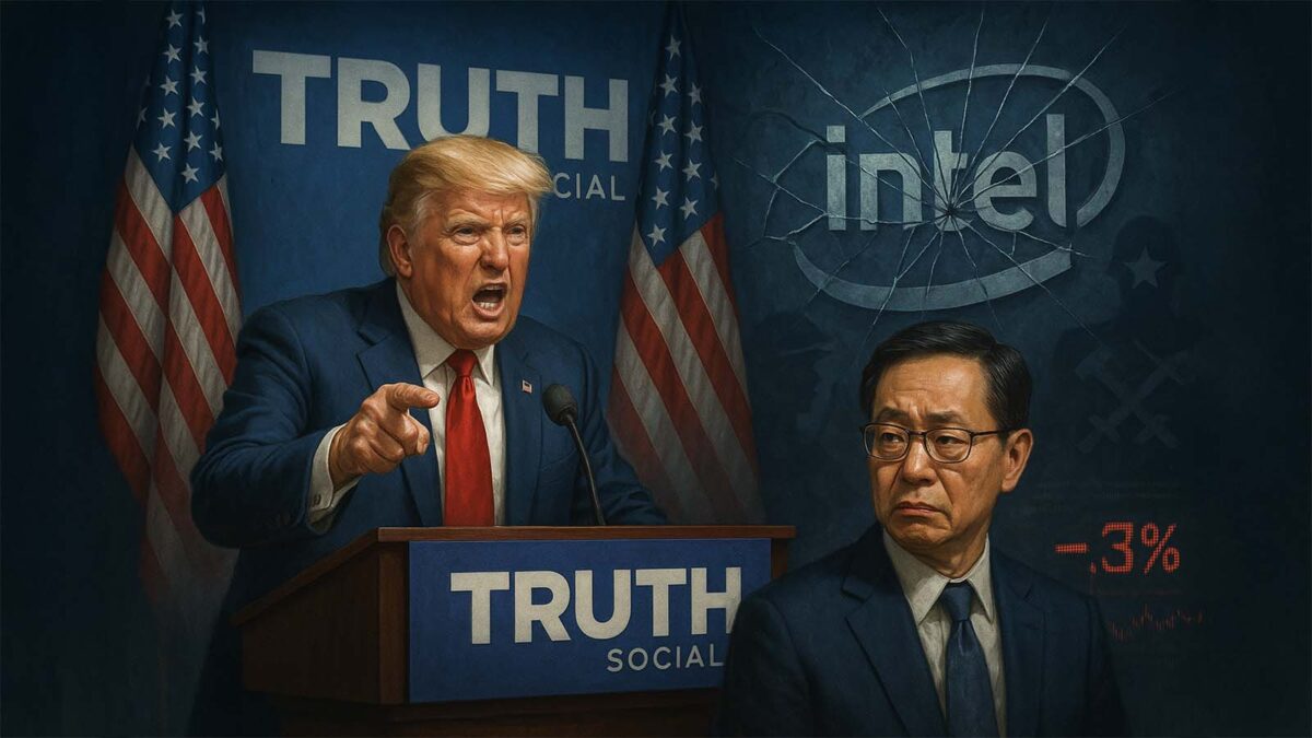 Donald Trump’tan Sert Çıkış: “Intel CEO’su Derhal İstifa Etmeli”