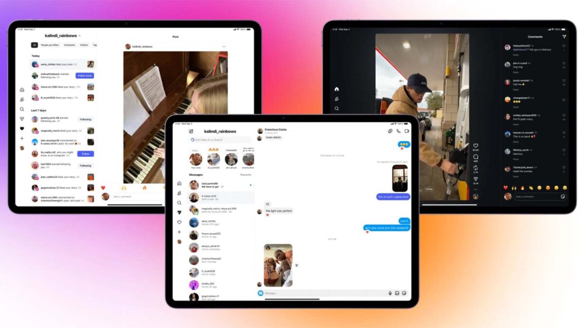 Instagram nihayet iPad’e geldi