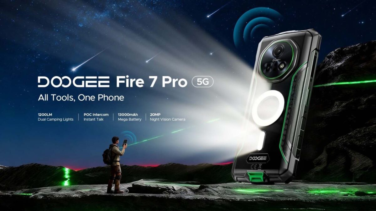 Doogee’den Macera Tutkunlarına Özel Telefon: 13.000 mAh Bataryalı ve Telsiz Özellikli Fire 7 Pro Geliyor!