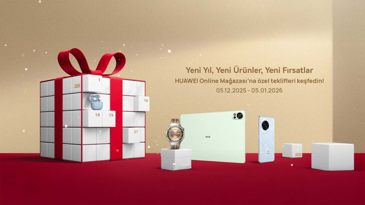 Tablet, Akıllı Saat, Kulaklık… Huawei’den Yılbaşına Özel Sınırlı Süreli Avantajlar