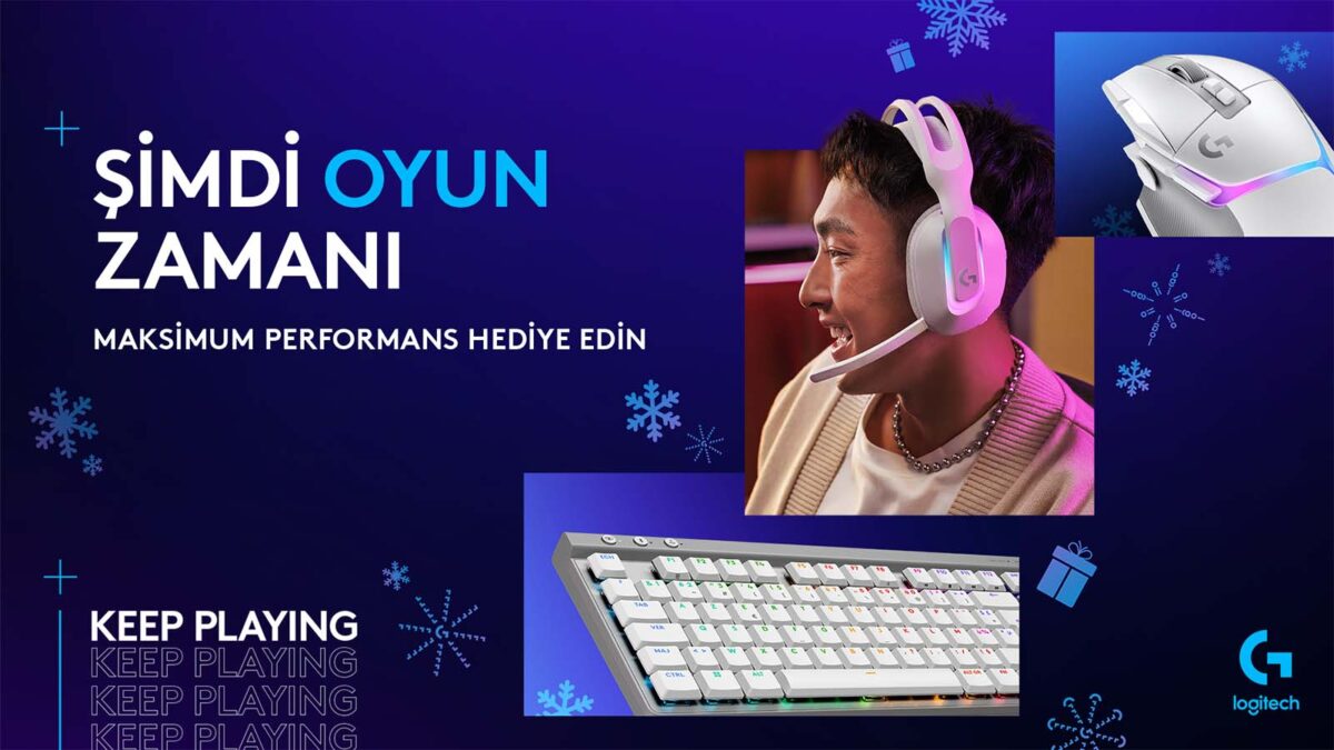 Şimdi Oyun Zamanı: Logitech G’den Yeni Yılın En İyi Hediye Önerileri