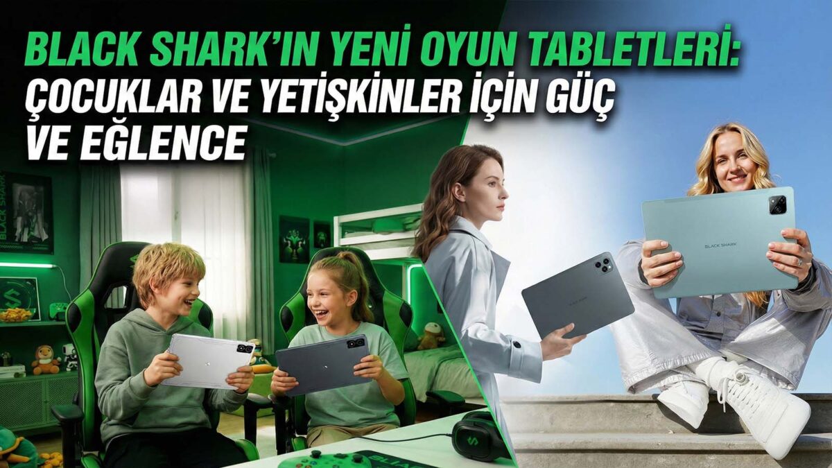 Black Shark Tablet Serisi Evofone Güvencesiyle Türkiye Pazarında