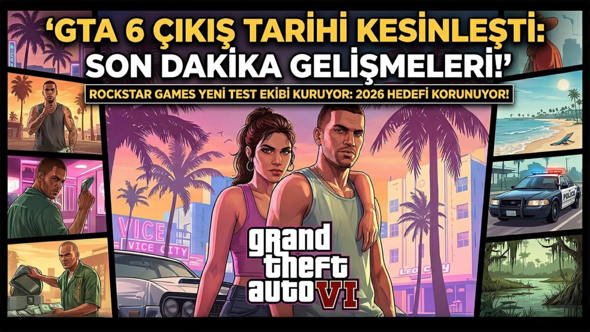 GTA 6 Çıkış Tarihi İçin Geri Sayım Hızlandı: Rockstar Games’ten Yeni Test Ekibi Hamlesi!