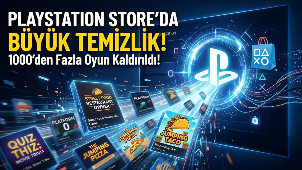 Sony’den PlayStation Store’da Büyük Temizlik: 1000’den Fazla Oyun Mağazadan Kaldırıldı