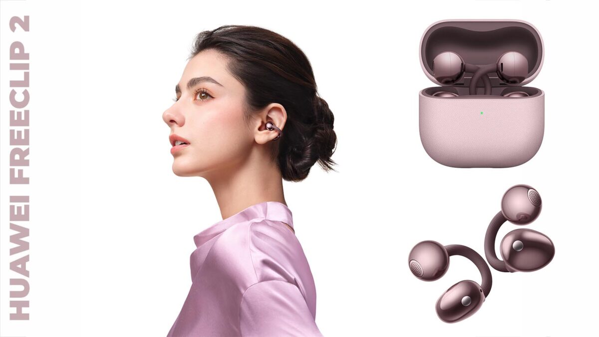 Açık Tasarımlı Kulaklık Huawei FreeClip 2 İçin Yeni ‘Mürdüm’ Rengi Türkiye’de!