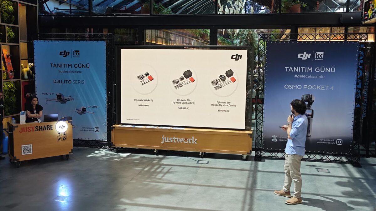 DJI Tanıtım Günleri Kapsamında Yeni Nesil Cihazlar Türkiye’de Görücüye Çıktı