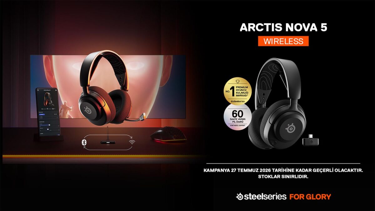 SteelSeries Arctis Nova 5 Wireless’ta Özel Kampanya