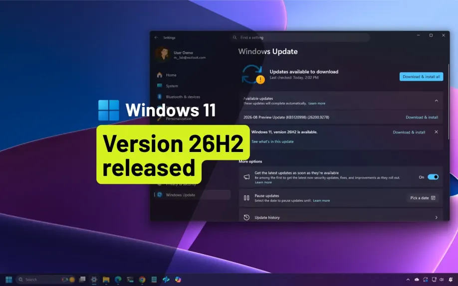Windows 11 Versiyon 26H2 Sürüm Önizleme Kanalında! İşte Bilmeniz Gerekenler