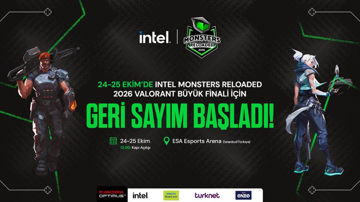 Intel Monsters Reloaded 2026 Valorant Büyük Finali İçin Geri Sayım Başladı!