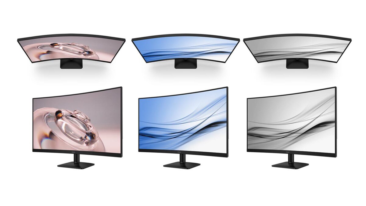 Philips, İş ve Oyun Deneyimini Birleştiren Yeni Kavisli QHD Monitörlerini Duyurdu